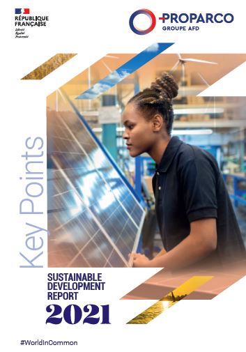 SUSTAINABLE DEVELOPMENT REPORT KEY POINTS