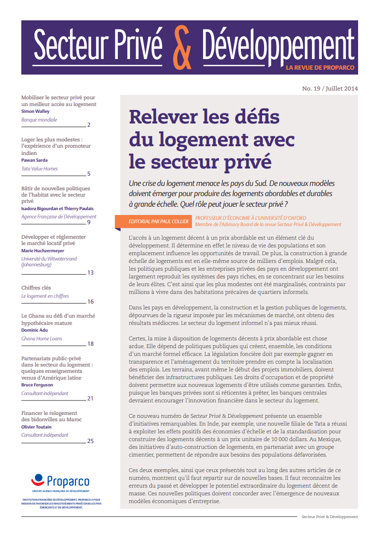 Secteur Privé & Développement