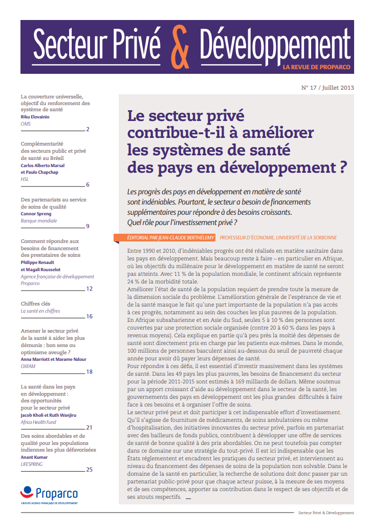 Secteur Privé & Développement