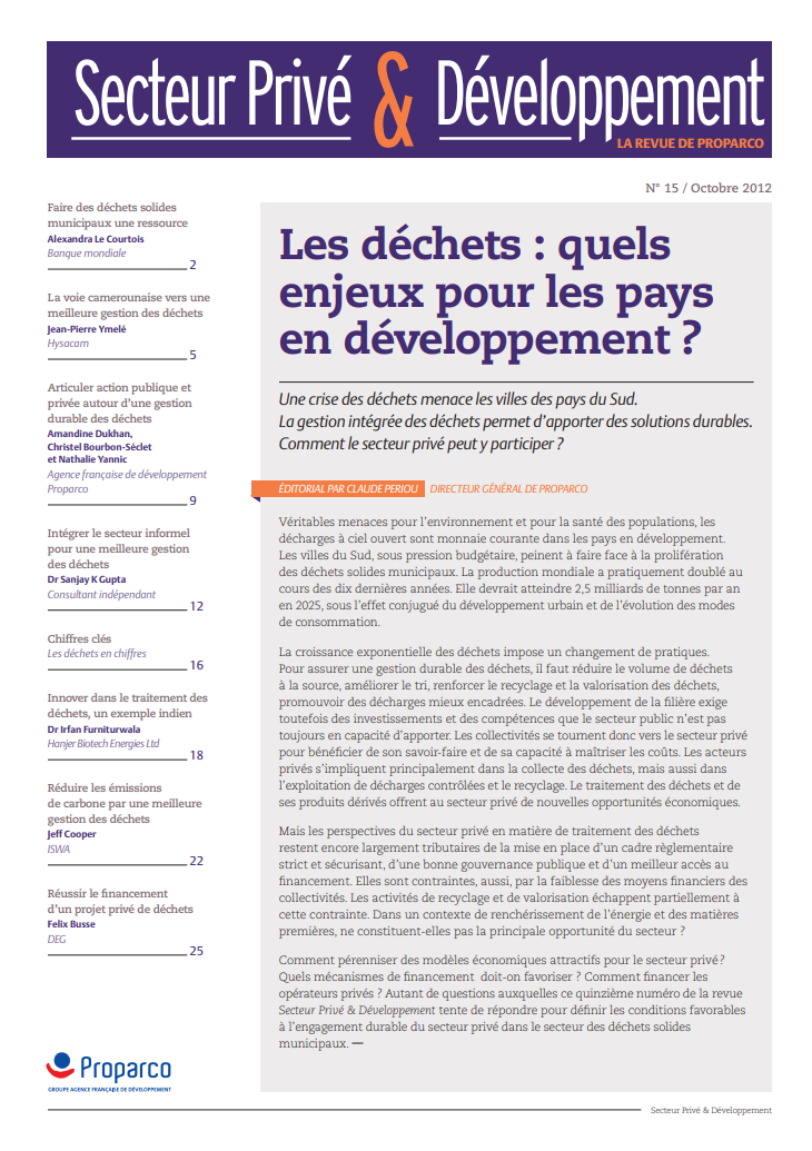 Secteur Privé & Développement