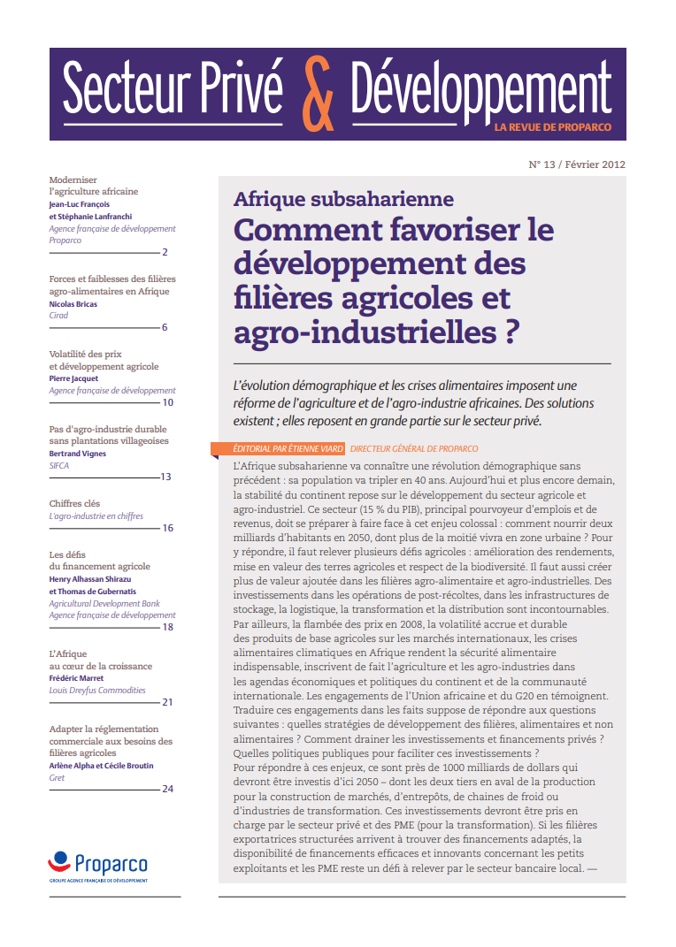 Secteur Privé & Développement