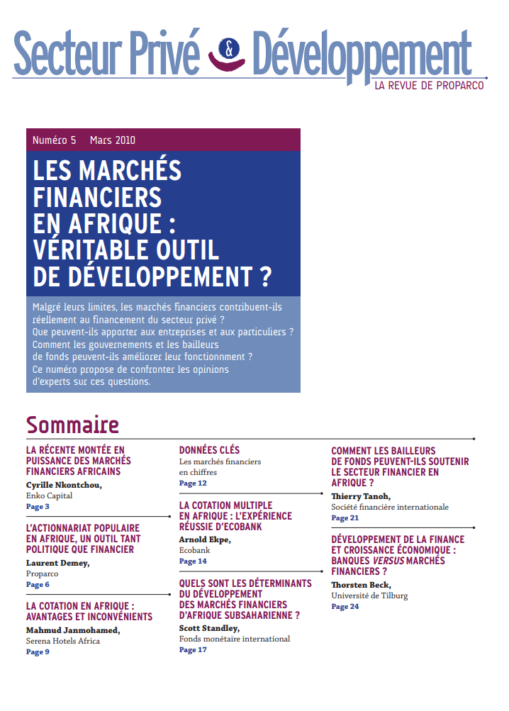 Secteur Privé & Développement