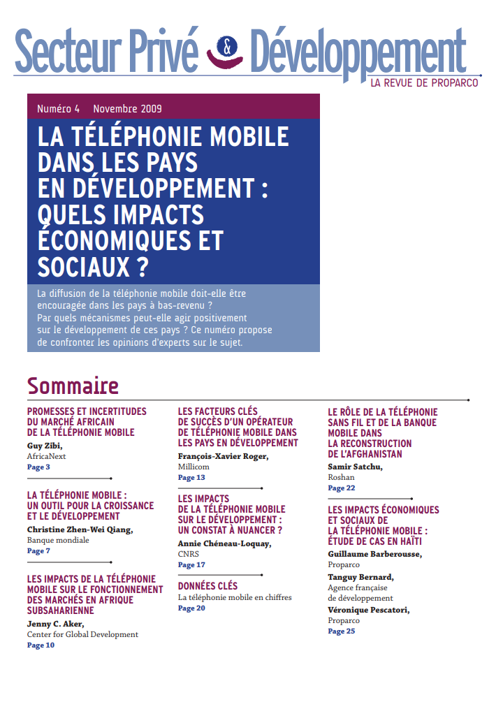 Secteur Privé & Développement