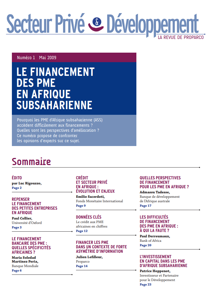 Secteur Privé & Développement