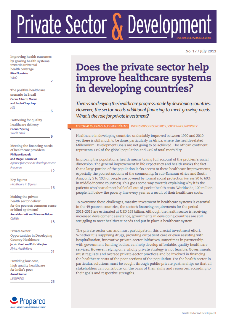 Secteur Privé & Développement
