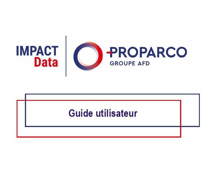Plateforme Impact Data - Guide utilisateur