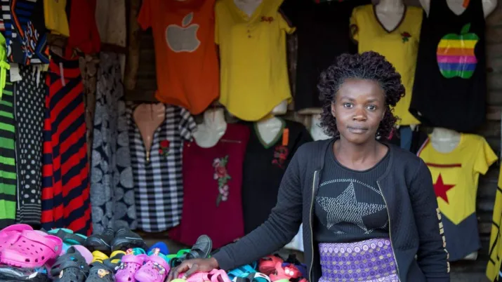 Une entrepreneuse zambienne