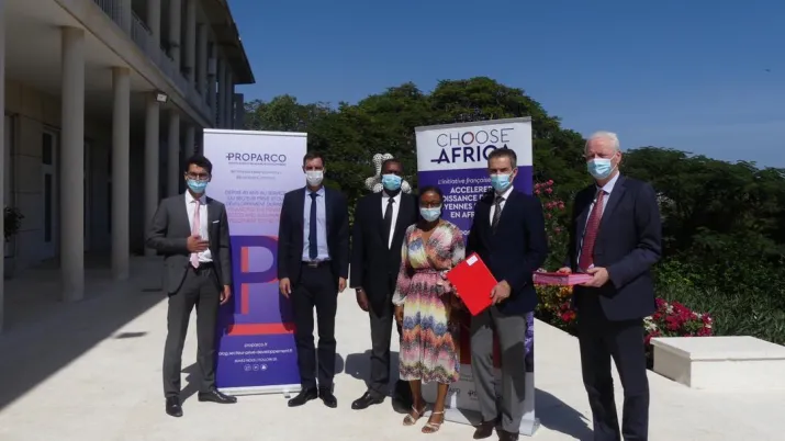 Signature entre Proparco et la BICIS au Sénégal