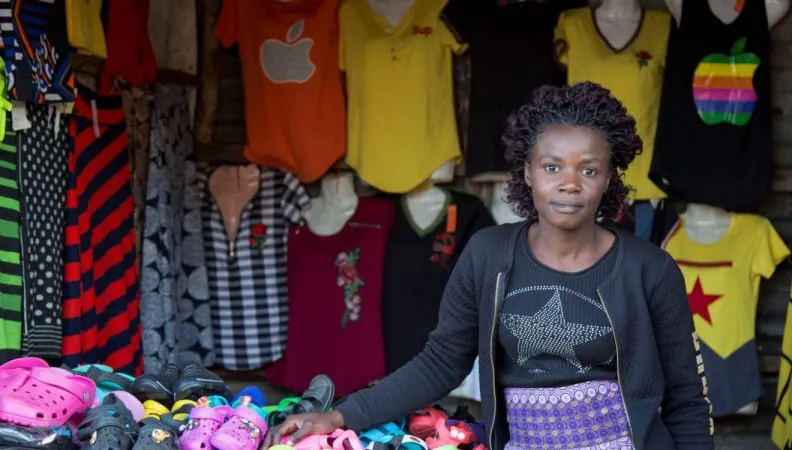 Une entrepreneuse zambienne