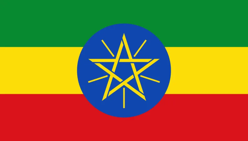 Drapeau de l'Ethiopie