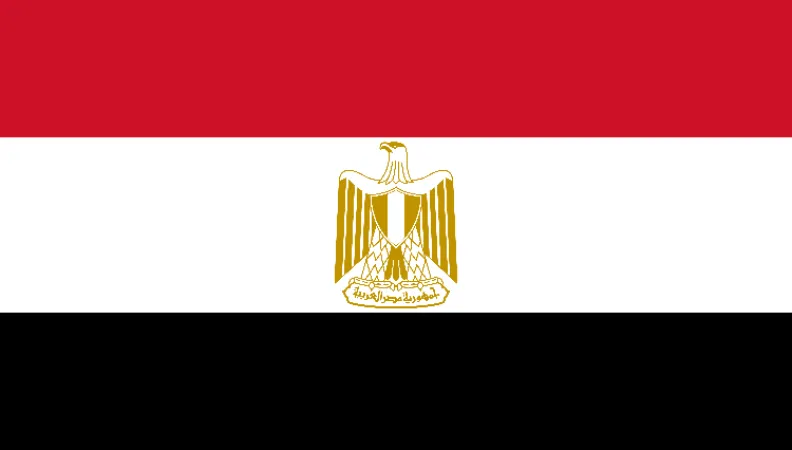 Drapeau égyptien
