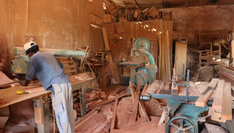 Menuisier au Cameroun