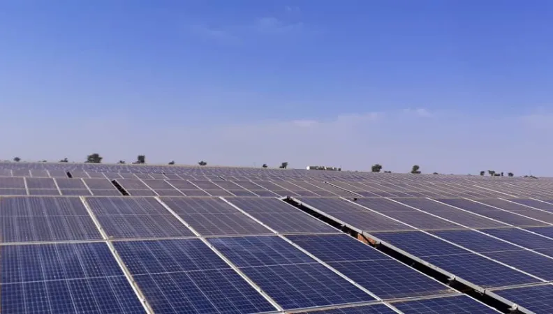 Centrale solaire de Kael au Sénégal