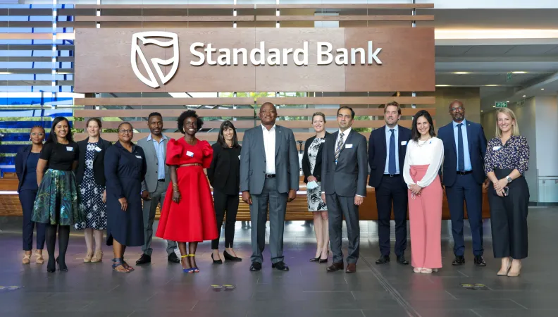 Signature avec Standard Bank en Afrique du Sud