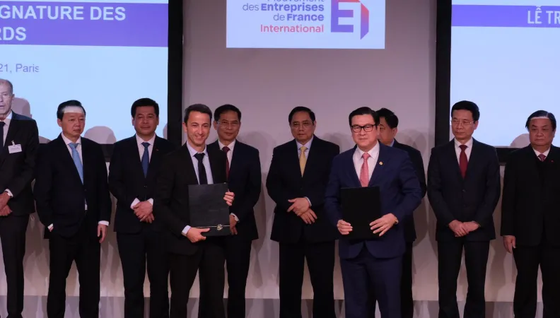 Signature du MoU entre Proparco et HDBank