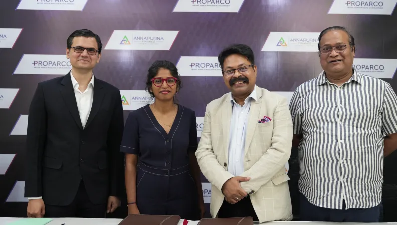 Cérémonie de signature de l'investissement de Proparco dans Annapurna