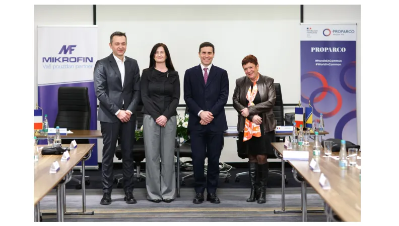 bosnia proparco france mikrofin smes pme